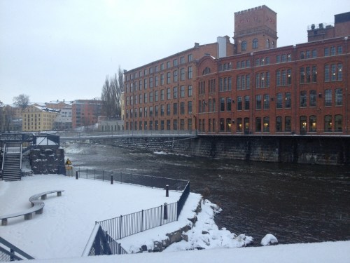 Kåkenhus building of Linköping University's campus in Norrköping