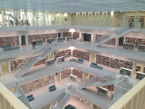 Stadtbibliothek / Library Stuttgart - more info: 